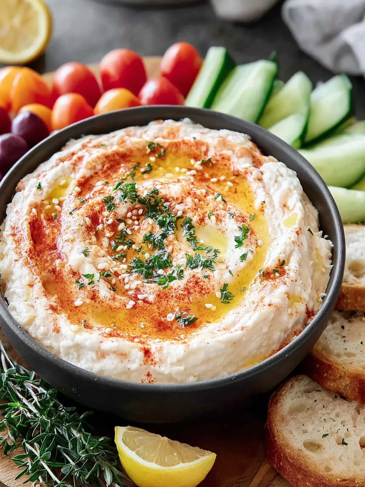 White Bean Dip First Image