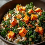 Delicious Kale & Sweet Potato Wild Rice Bowl Recipe First Image