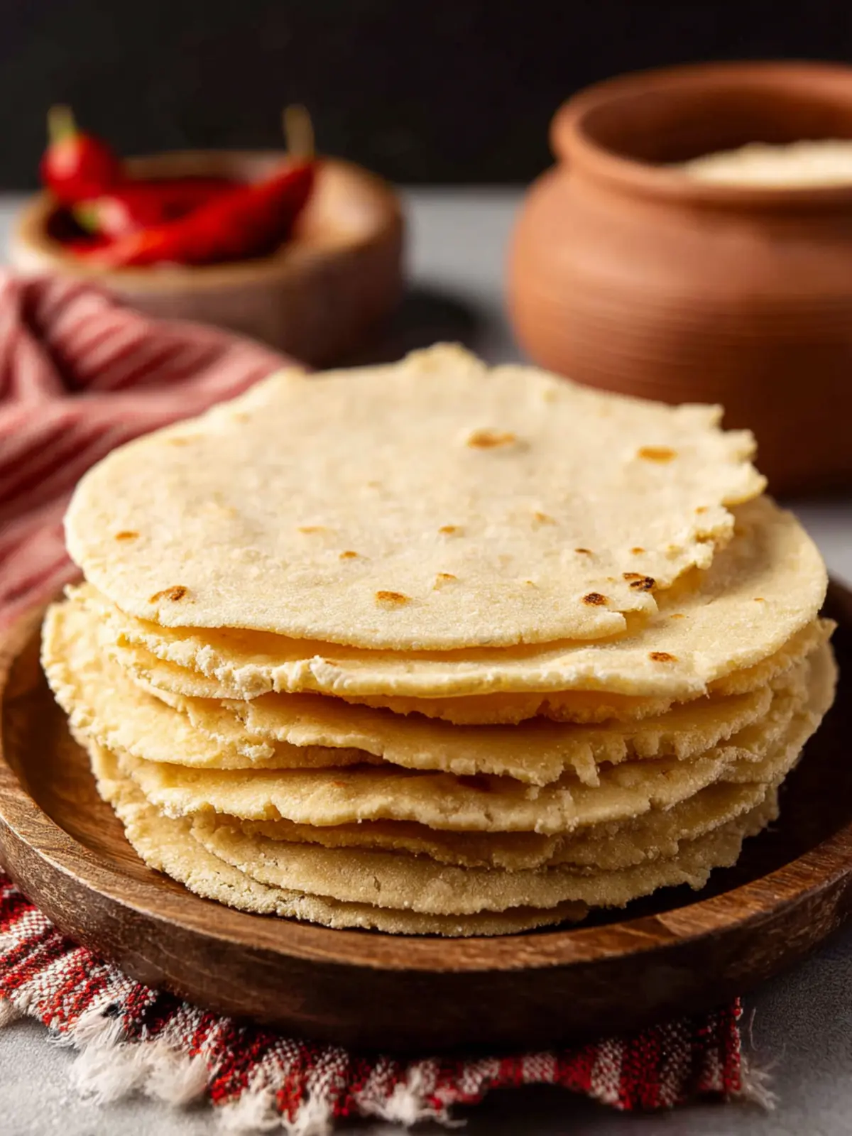 Homemade Corn Tortillas First Image