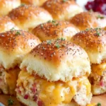 Poppy Seed Cheddar Turkey Sliders First Image