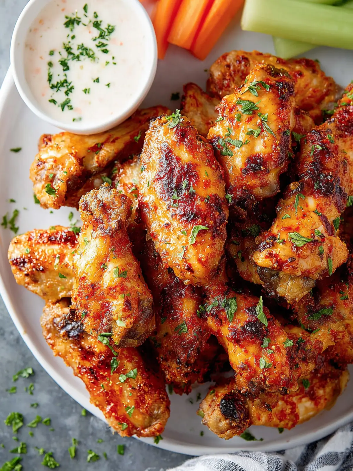 Air Fryer Chicken Wings First Image