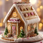 How to Make a Gingerbread House First Image