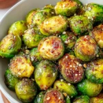 Irresistible Garlic Butter Brussels Sprouts Recipe First Image