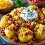 Cheesy Taco Potatoes First Image