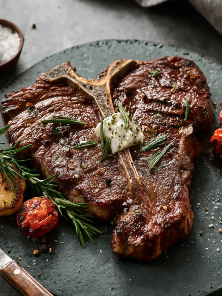 Air Fryer T-Bone Steak First Image