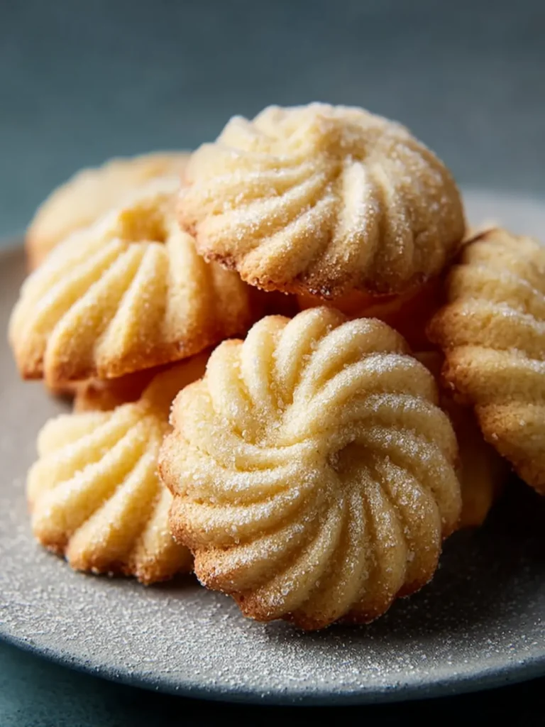 Easy Vegan Danish Butter Cookies Recipe First Image
