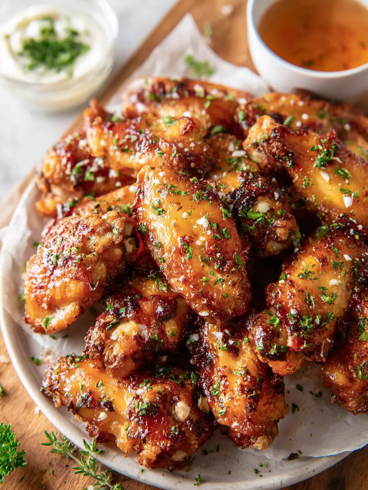 Baked Chicken Wings First Image