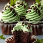 Mint Chocolate Chip Cupcakes: Easy & Irresistible First Image