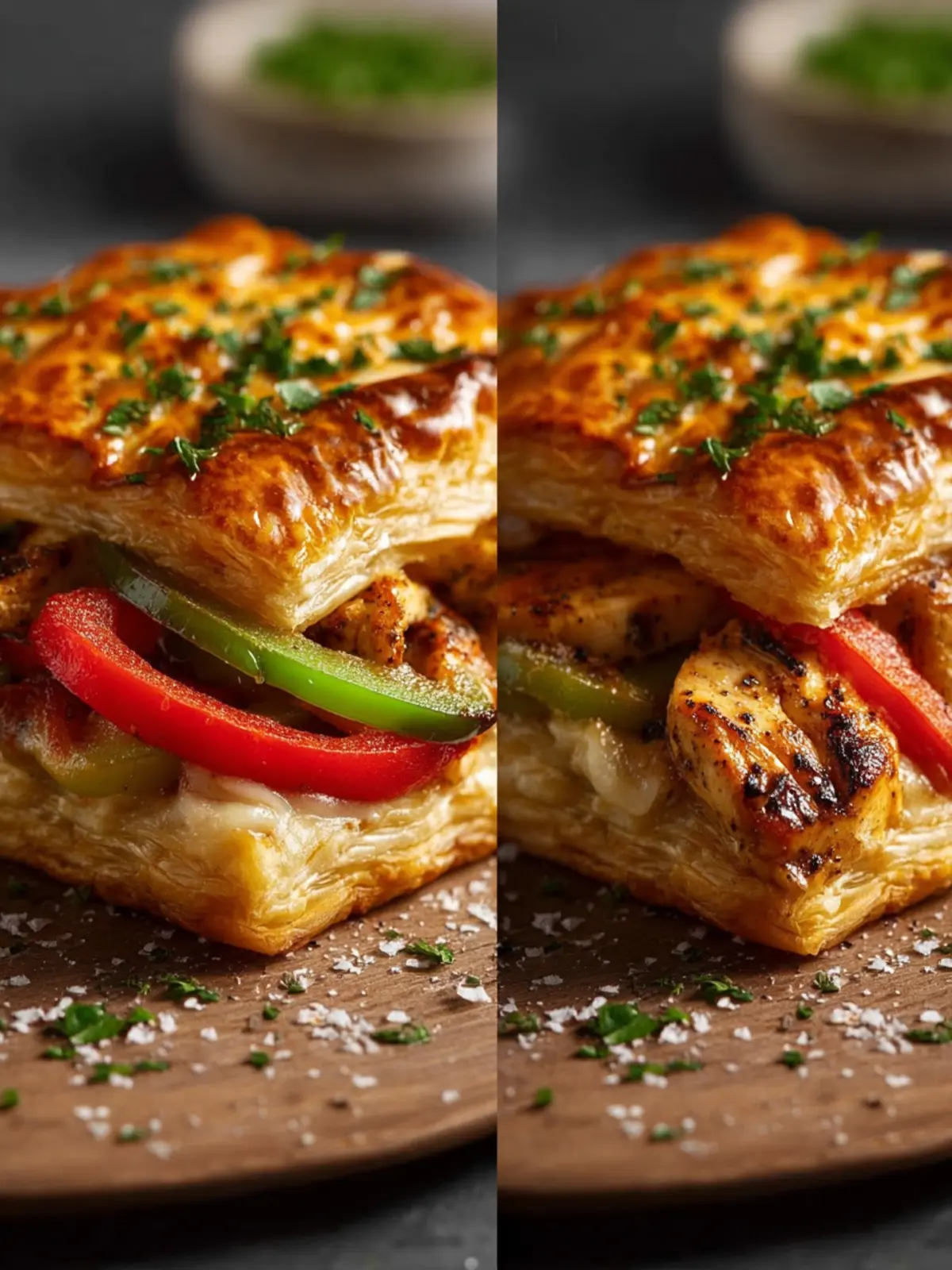 Chicken Fajita Puff Pastry – An Easy Recipe in 30 Minutes First Image