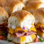 Ham and Cheese Sliders First Image