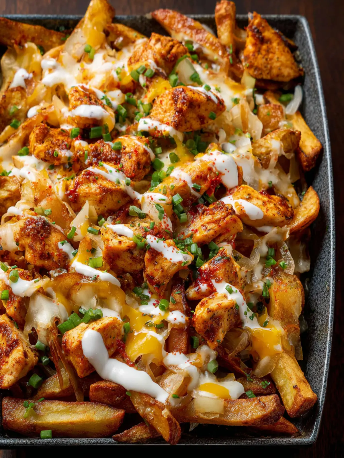 Cajun Chicken Loaded Fries First Image