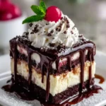 A Decadent Slice of Nostalgia: Tuxedo Bar Cake First Image