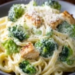 Crock Pot Chicken Alfredo with Broccoli First Image