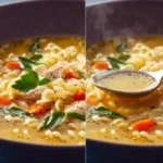 Quick and Easy Italian Penicillin Soup (Chicken Noodle Soup) First Image