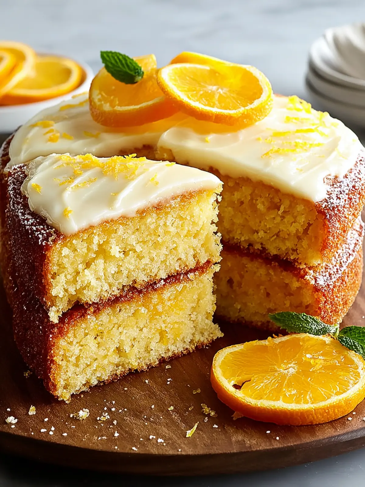 Delightful Orange Cake Recipe for a Zesty Treat First Image