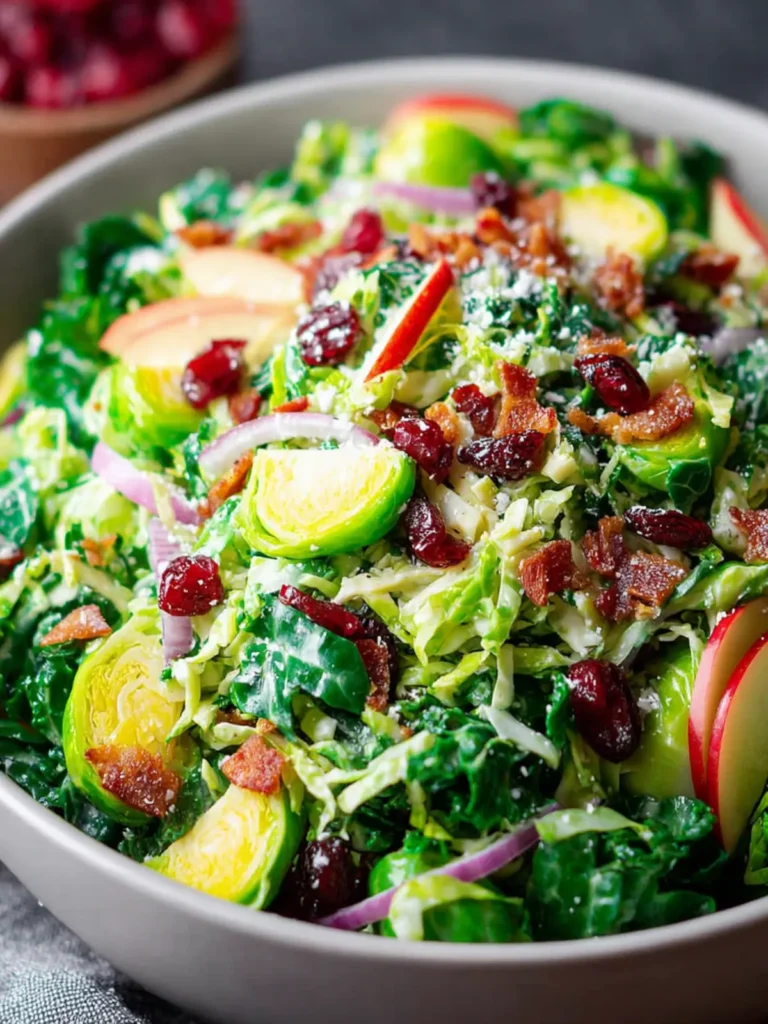 Shaved Brussels Sprout Salad First Image