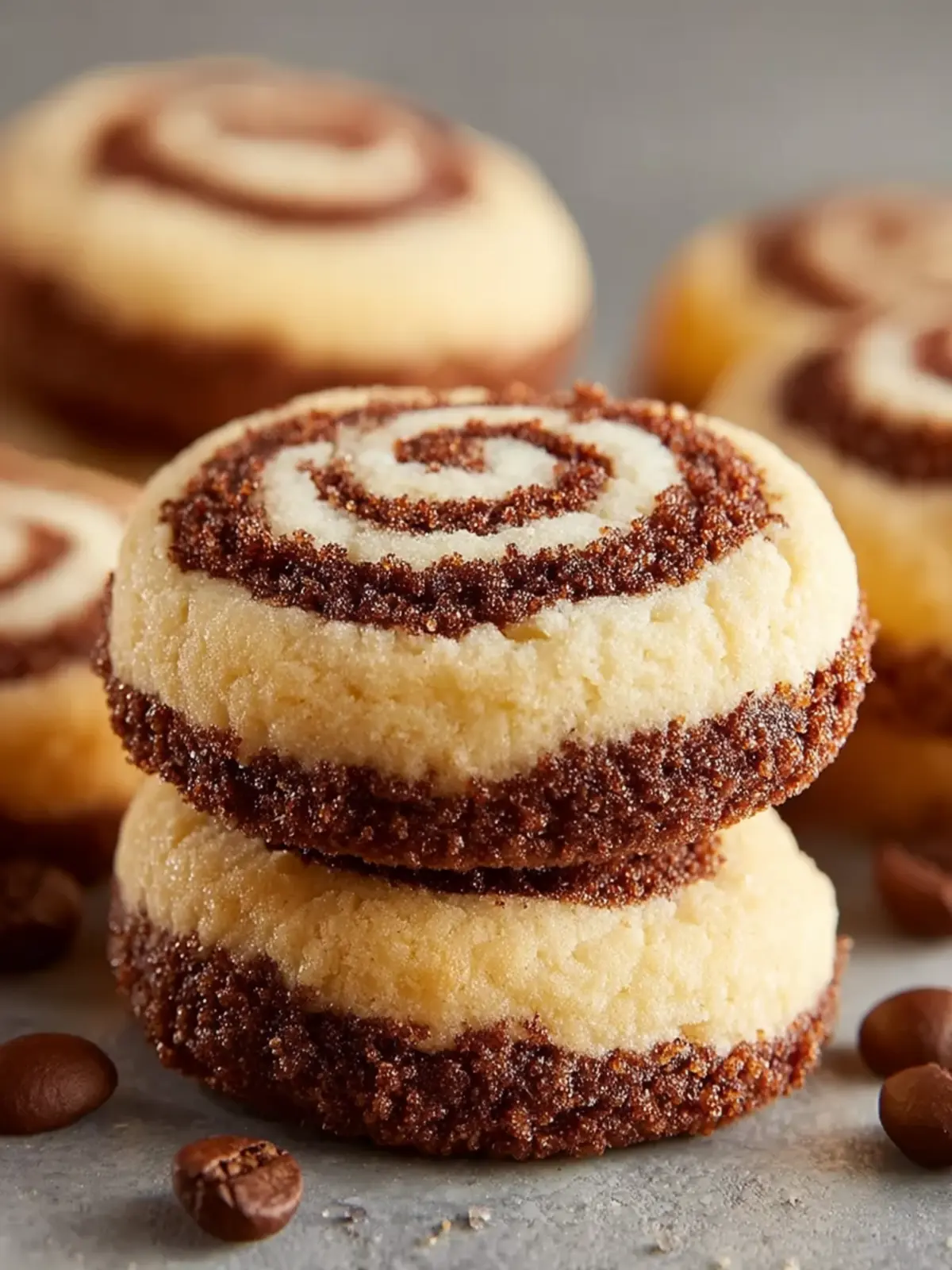 Cappuccino Swirl Cookies First Image