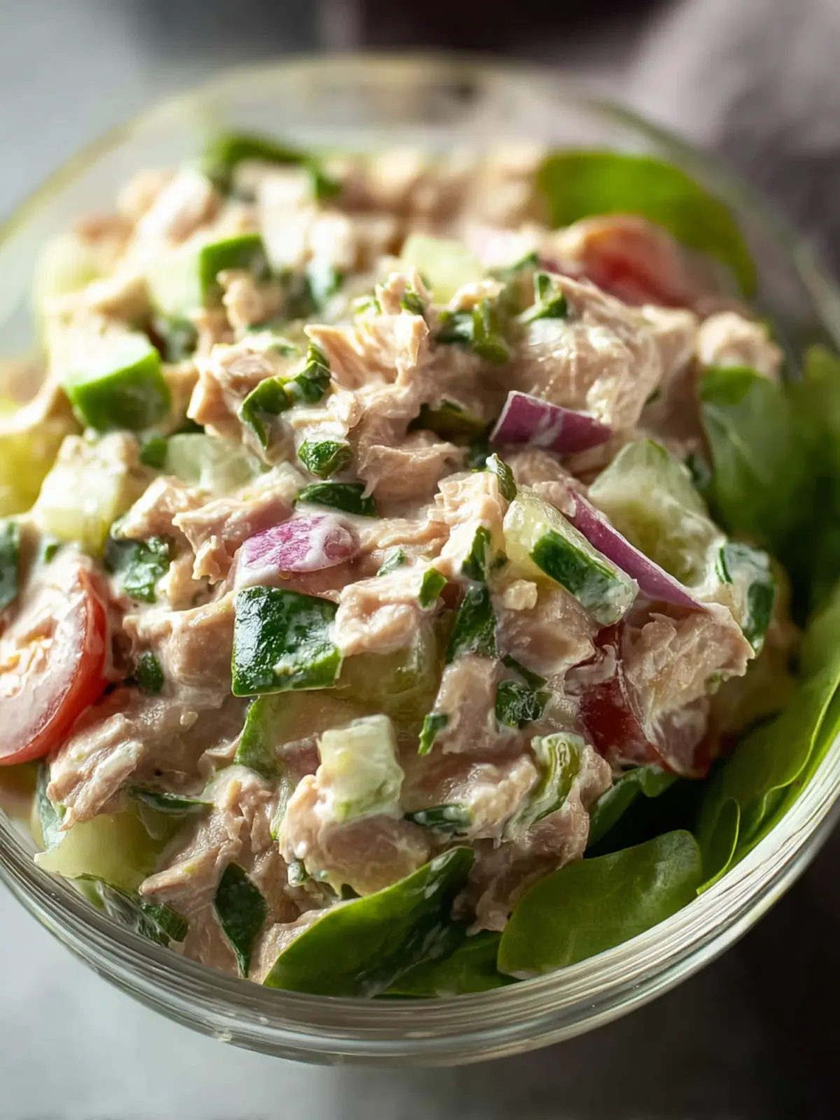 10 Minute Healthy Tuna Salad (Easy, High Protein) First Image