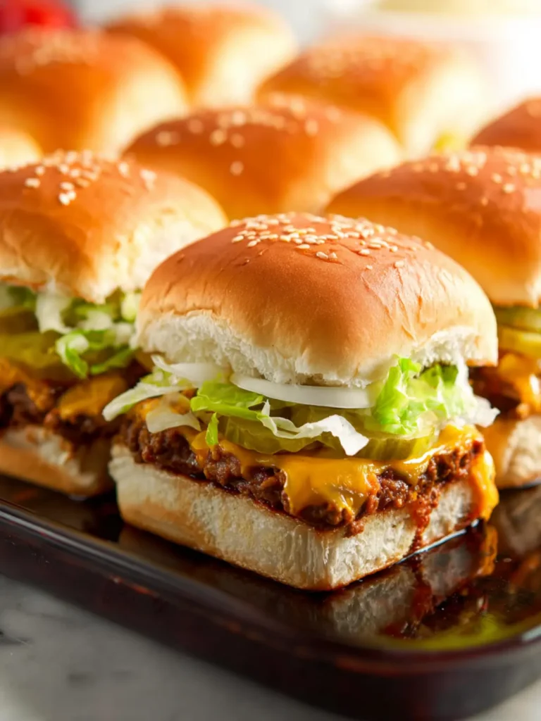 Easy Big Mac Sliders First Image