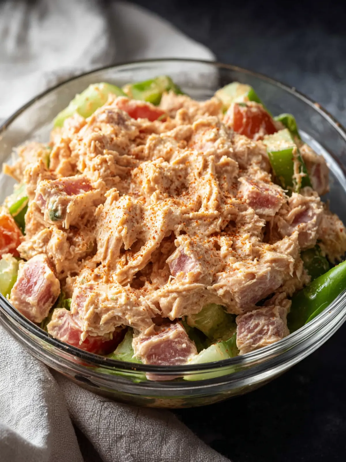 Easy Buffalo Tuna Salad (High Protein Recipe) First Image