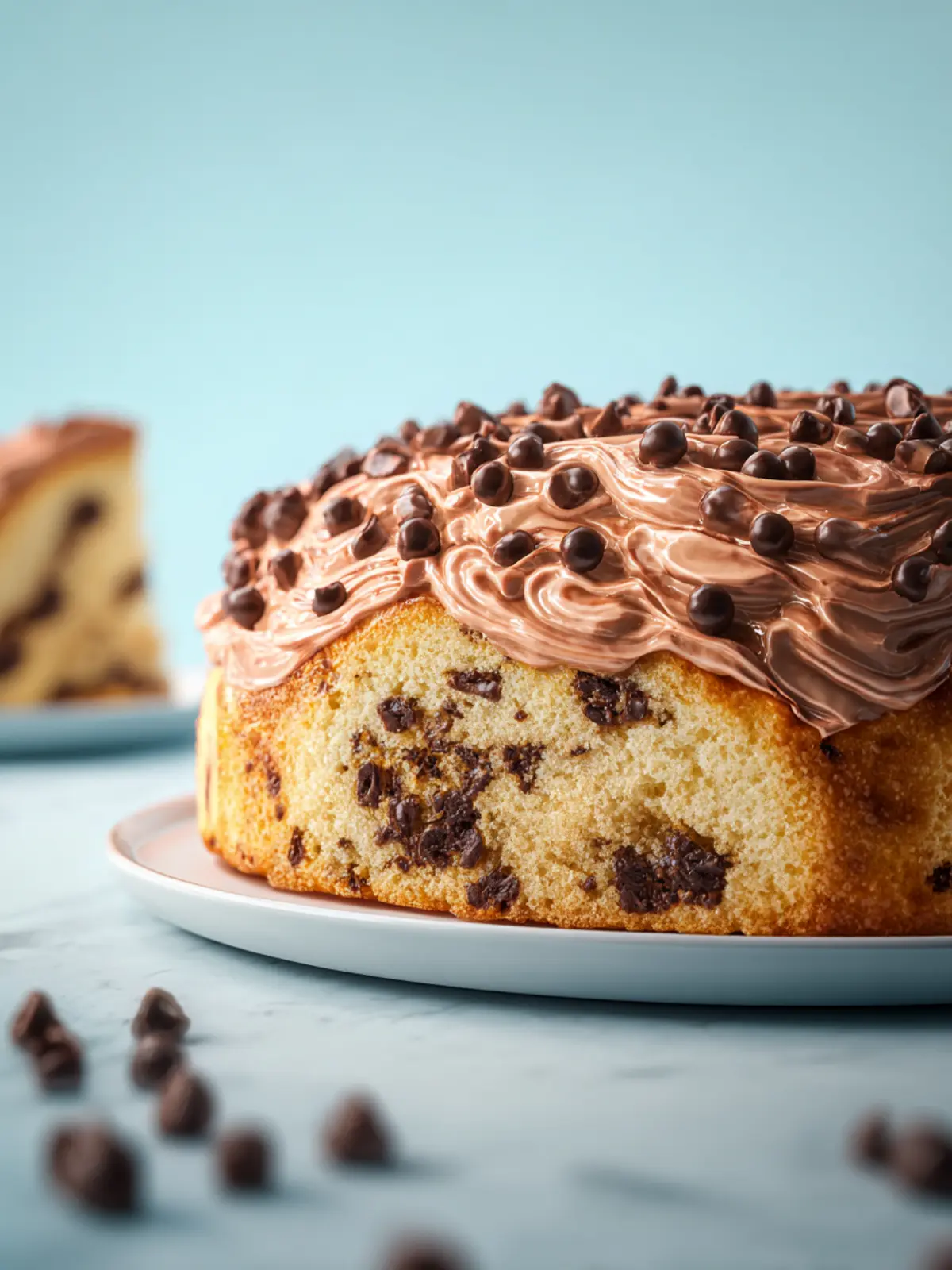 Irresistible Chocolate Chip Cake Recipe for Sweet Moments First Image