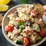 Quick Mediterranean Tuna Salad with No Mayo (Healthy) First Image