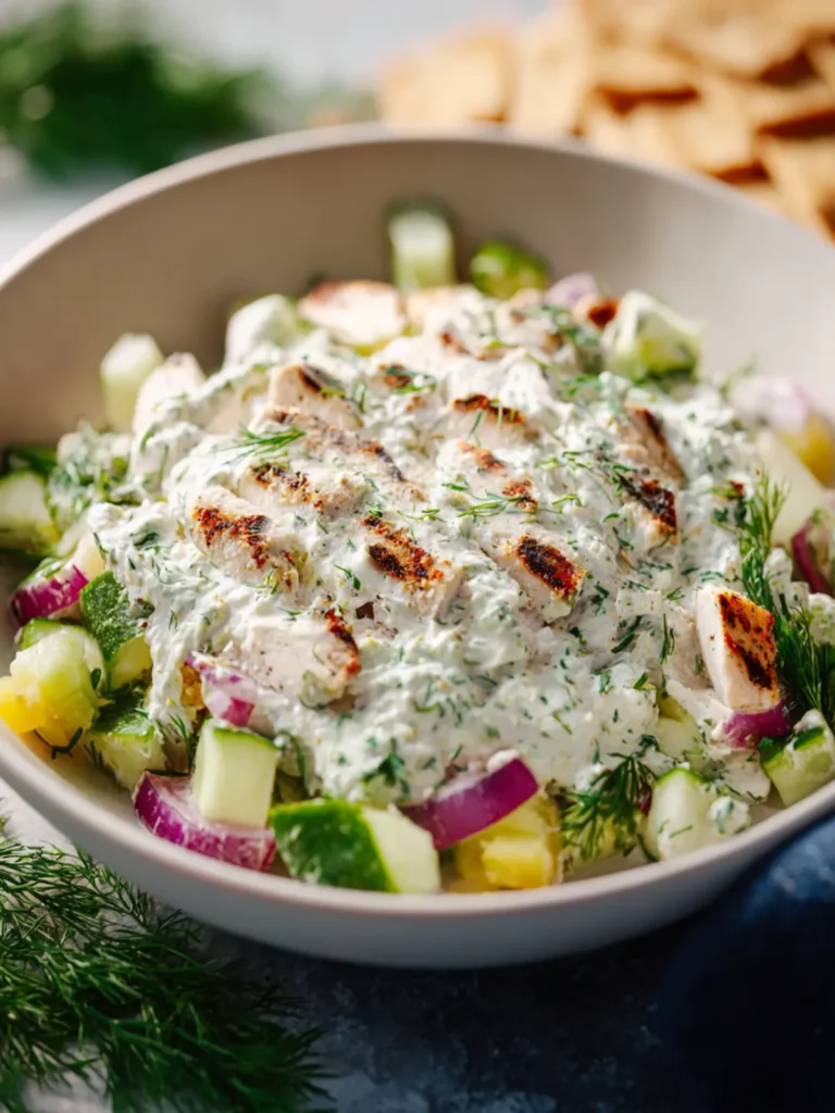 Green Goddess Chicken Salad First Image