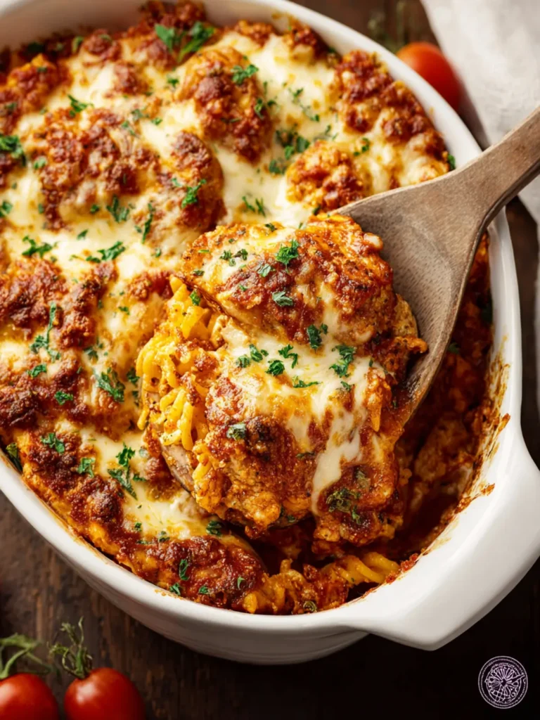 Chicken Parmesan Casserole First Image