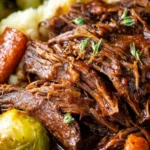 Slow Cooker Mississippi Pot Roast First Image