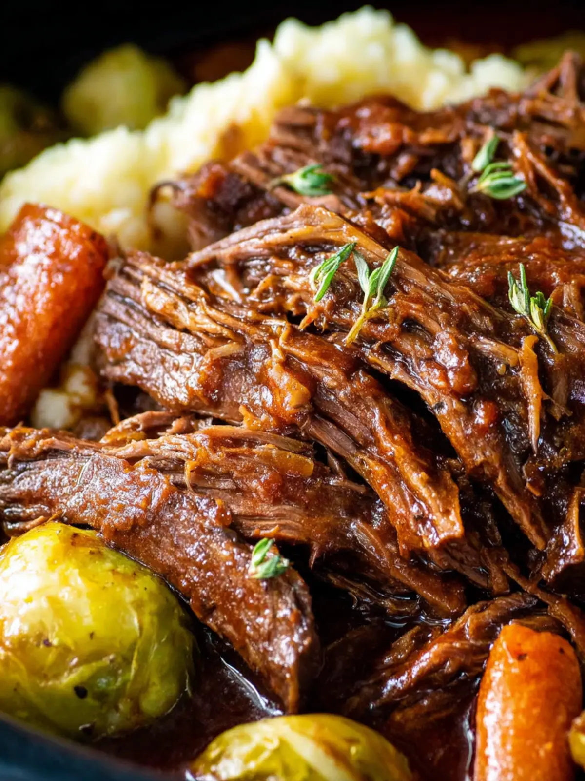 Slow Cooker Mississippi Pot Roast First Image