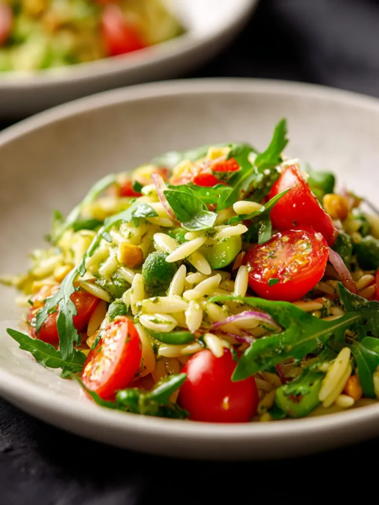 Pesto Orzo Salad First Image