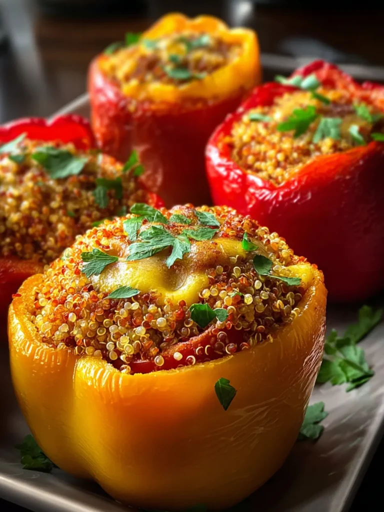 Delicious Quinoa Stuffed Peppers – A Flavorful Delight First Image
