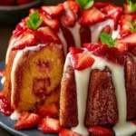 The Ultimate Strawberry Cream Cheese Pound Cake for Any Occasion First Image