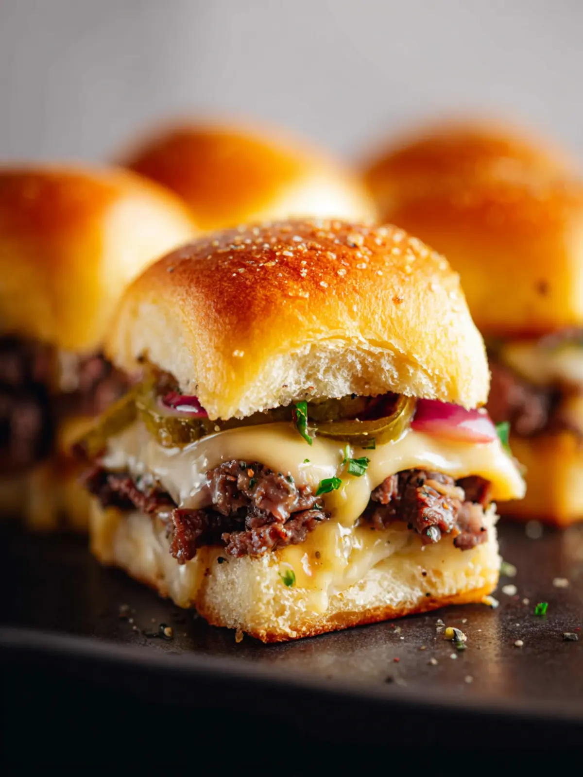 Philly Cheesesteak Sliders First Image