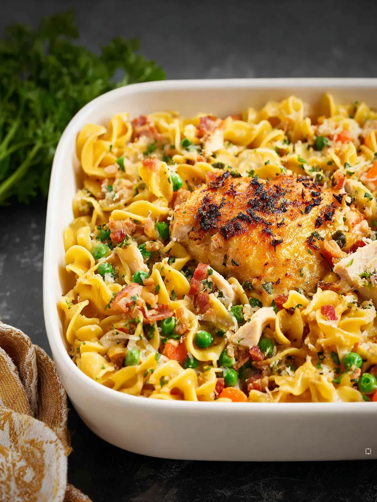 Chicken Noodle Casserole First Image