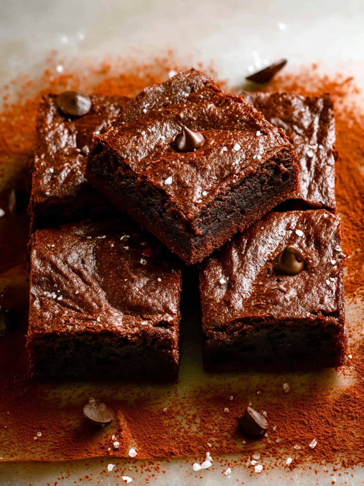 The Best Healthy Brownies First Image