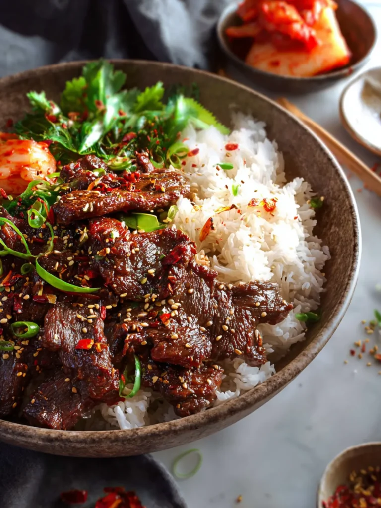 Korean Bulgogi Beef Recipe First Image