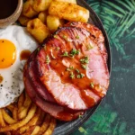 Air Fryer Ham Steak (Gammon Steak) First Image