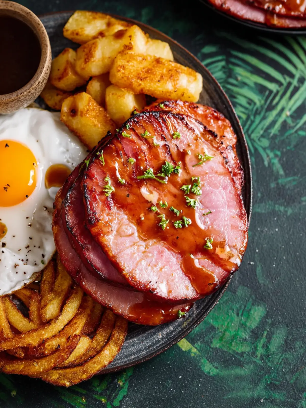 Air Fryer Ham Steak (Gammon Steak) First Image