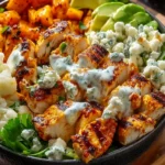Bold and Satisfying Buffalo Chicken Protein Bowl Delight First Image