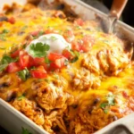 Chicken Burrito Casserole First Image