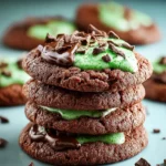 Chocolate Mint Cookies: Gooey and Irresistible Treats First Image