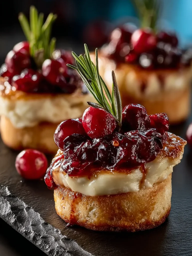 Cranberry Brie Bites First Image