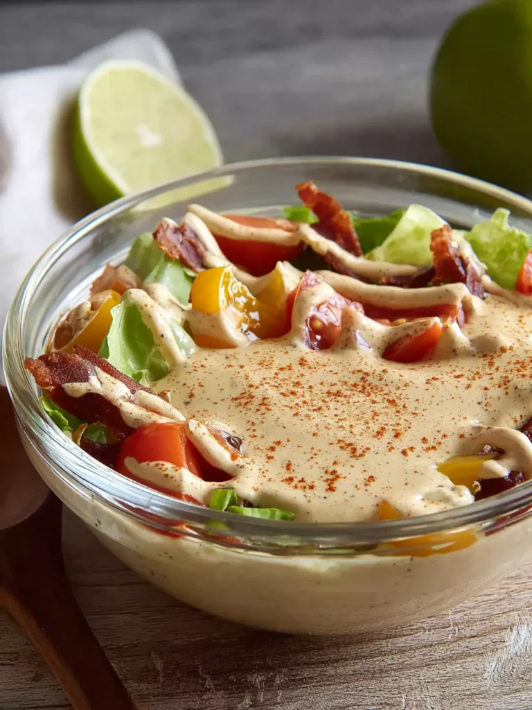 Creamy Southwest Salad Dressing (with Greek Yogurt) First Image