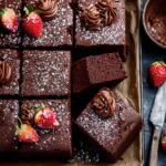 Easy Chocolate Cake Traybake First Image