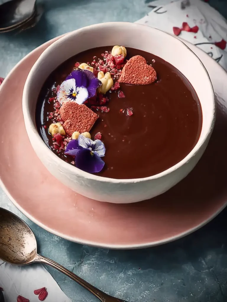 Easy Chocolate Soup – Perfect for Valentine’s Day First Image
