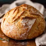 Easy Homemade Artisan Bread Recipe First Image