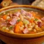 Ham And Bean Soup For One First Image