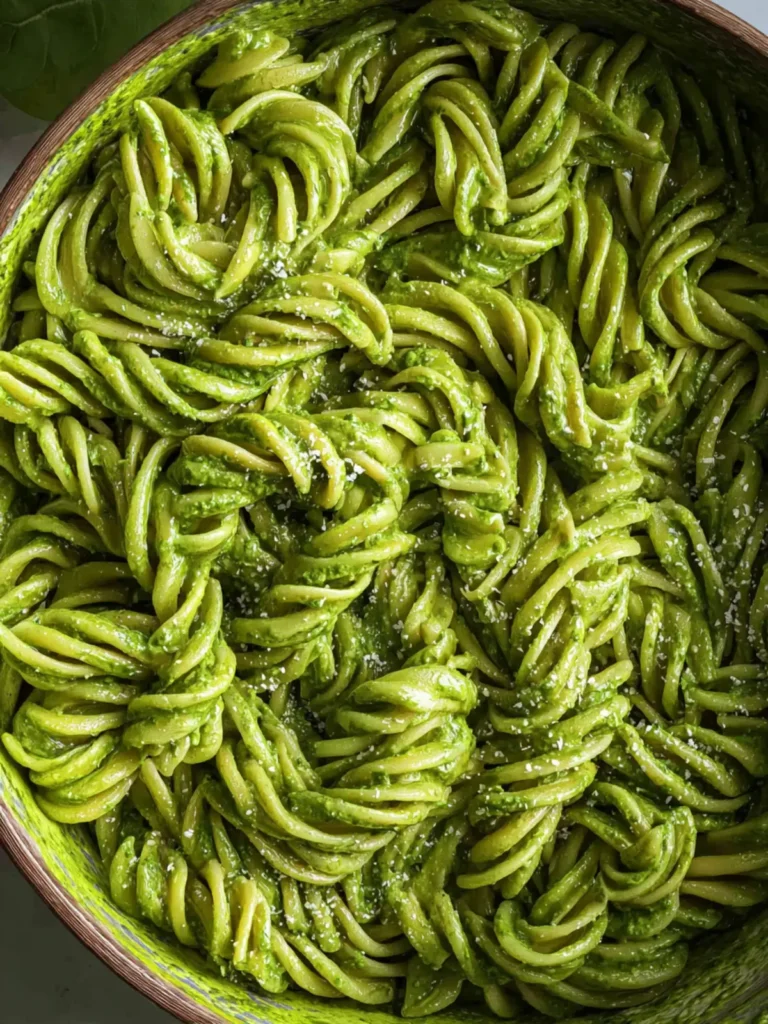 Healthy Green Pasta Sauce Recipe (Quick & Easy) First Image