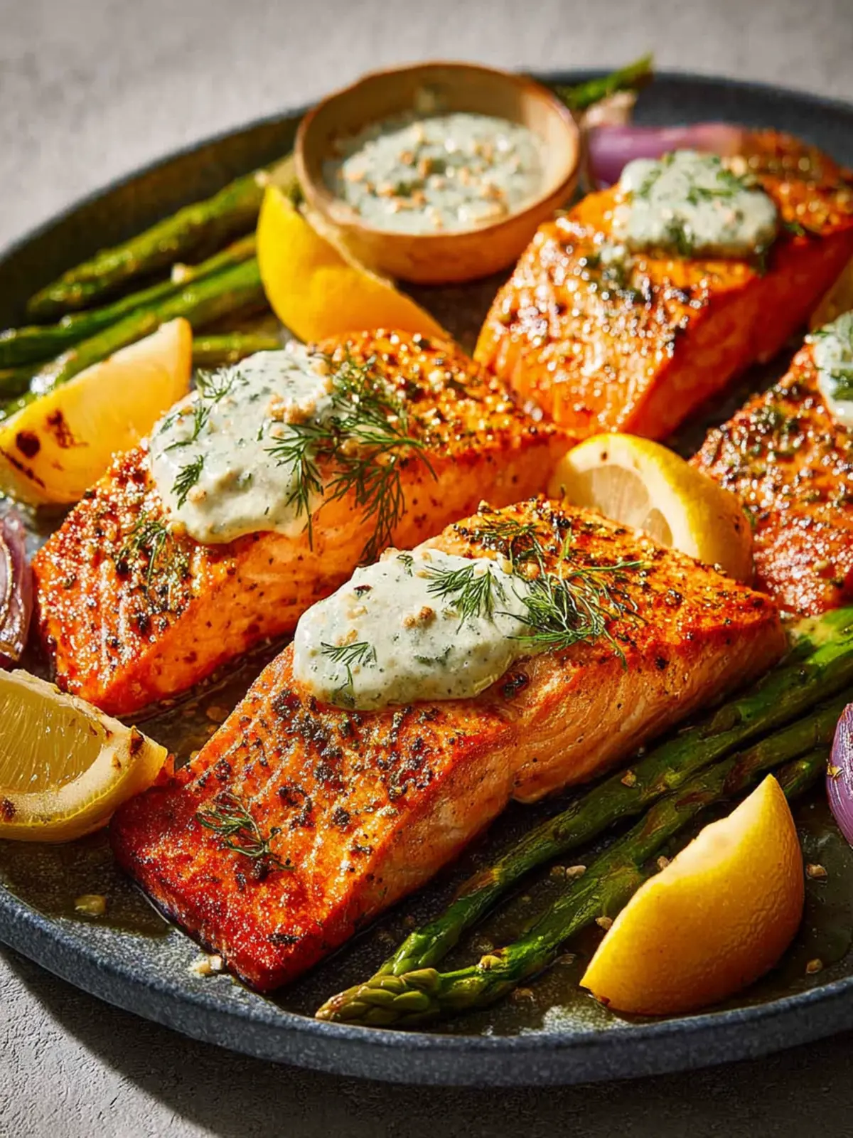 Lemon Dill Salmon First Image